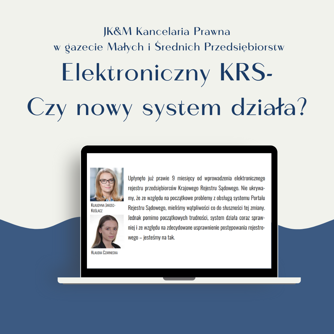 Elektroniczny KRS - Czy nowy system działa?